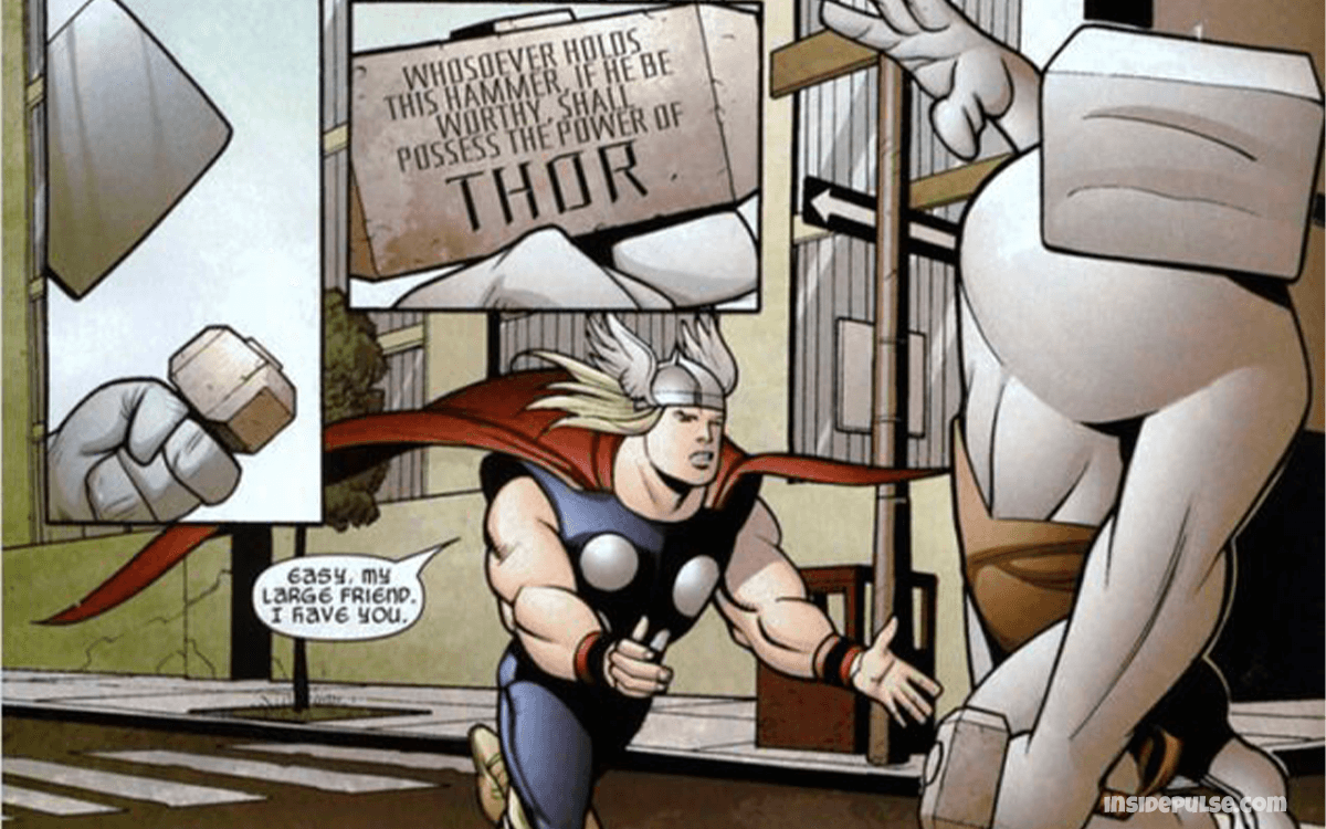 AWESOME ANDY - Characters Who Can Lift Thors Hammer