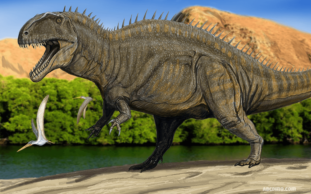 Acrocanthosaurus - 20 Deadliest Dinosaurs In History