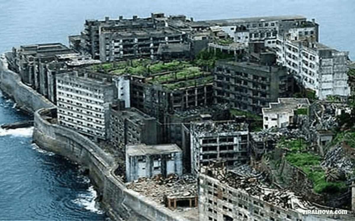 Hashima Island - 25 Things You Can Find On These 25 Bizarre Islands That Seem To Freaky To Be Real