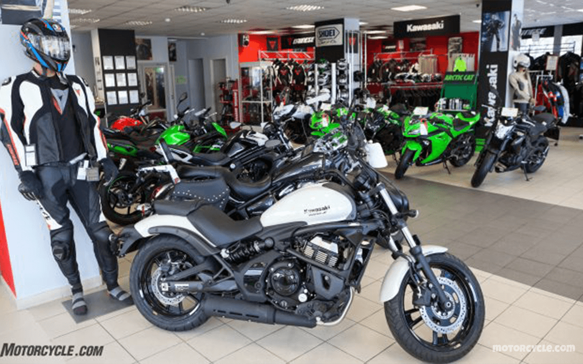 Visit your local dealerships and or motorcycle shops - Ten Steps To Becoming A Motorcyclist