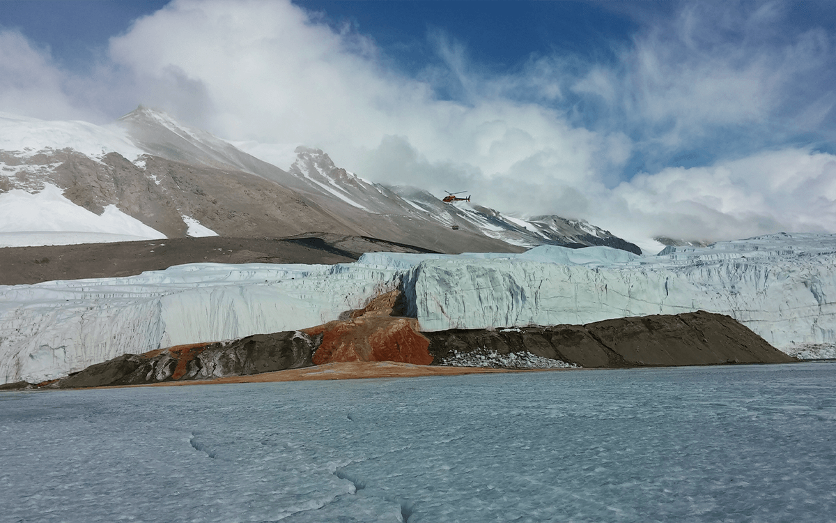 Antarctica has blood falls - Interesting Facts About Antarctica