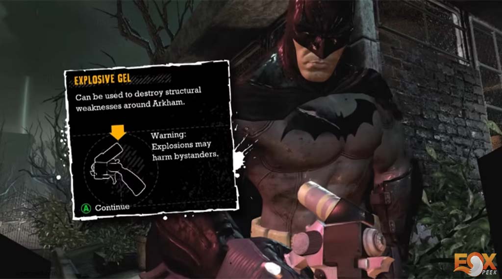 Explosive Gel - Best Gadgets In The Batman Arkham Games