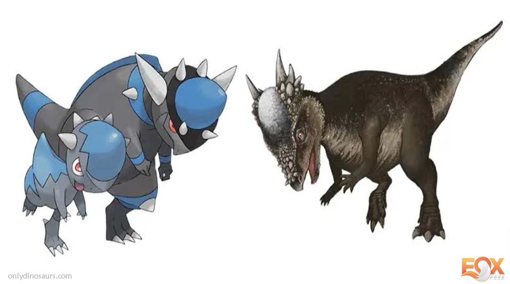 Rampardos Pachycephalosaurus - Most Popular Dinosaur Pokemons
