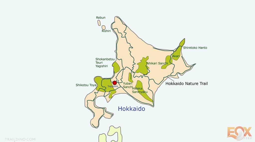 HOKKAIDO NATURE TRAIL - The World's 10 Longest Hiking Trails A Bucket List for Every Hiker