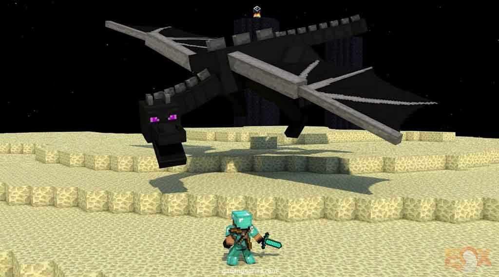 Ender Dragon – Minecraft- The 25 Toughest Video Game Bosses to Beat of All Time